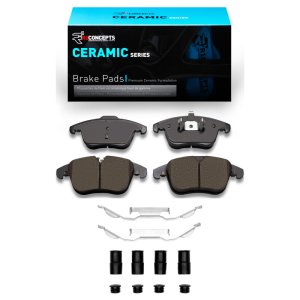 Jaguar VanDEN PLAS Brake Pads - Front - R1 Concepts - Ceramic - `06-`18